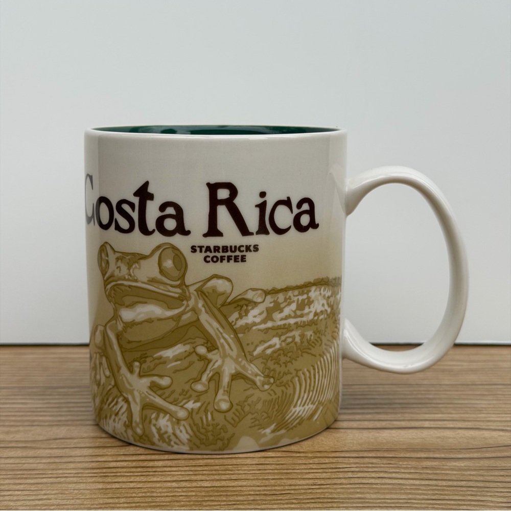Starbucks Coffee Global Icon Series Costa Rica Mug 16oz Tree Frog